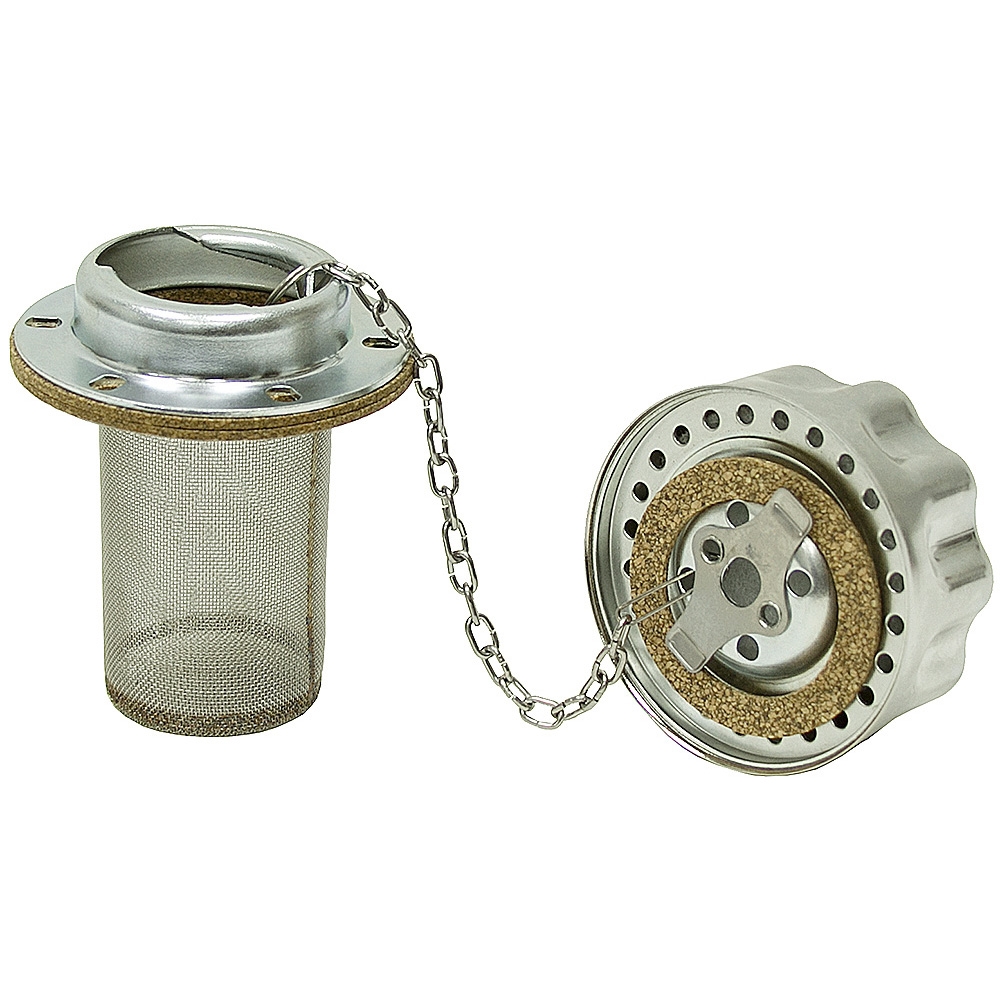 Reservoir Filler/Breather Cap w/Strainer Basket Buyers